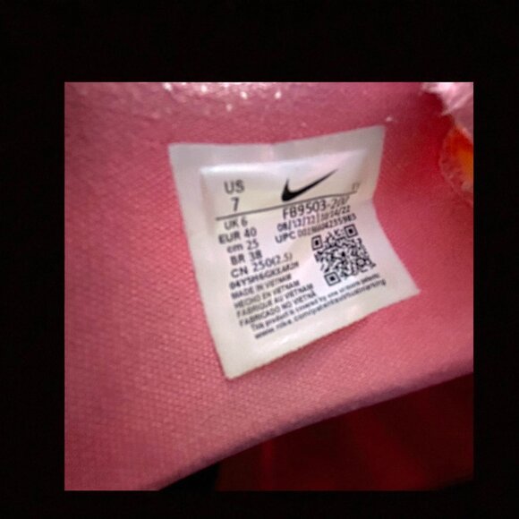 Nike Zoom Freak 4 Letter Bros Shoes Mens 7 8.5 W Vanilla Coral Chalk FB9503 200 - Picture 10 of 11